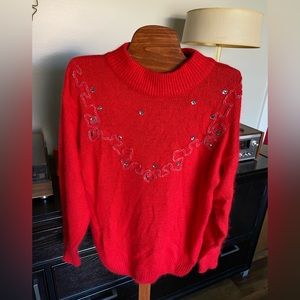 Vintage Silk and‎ Angora Sweater